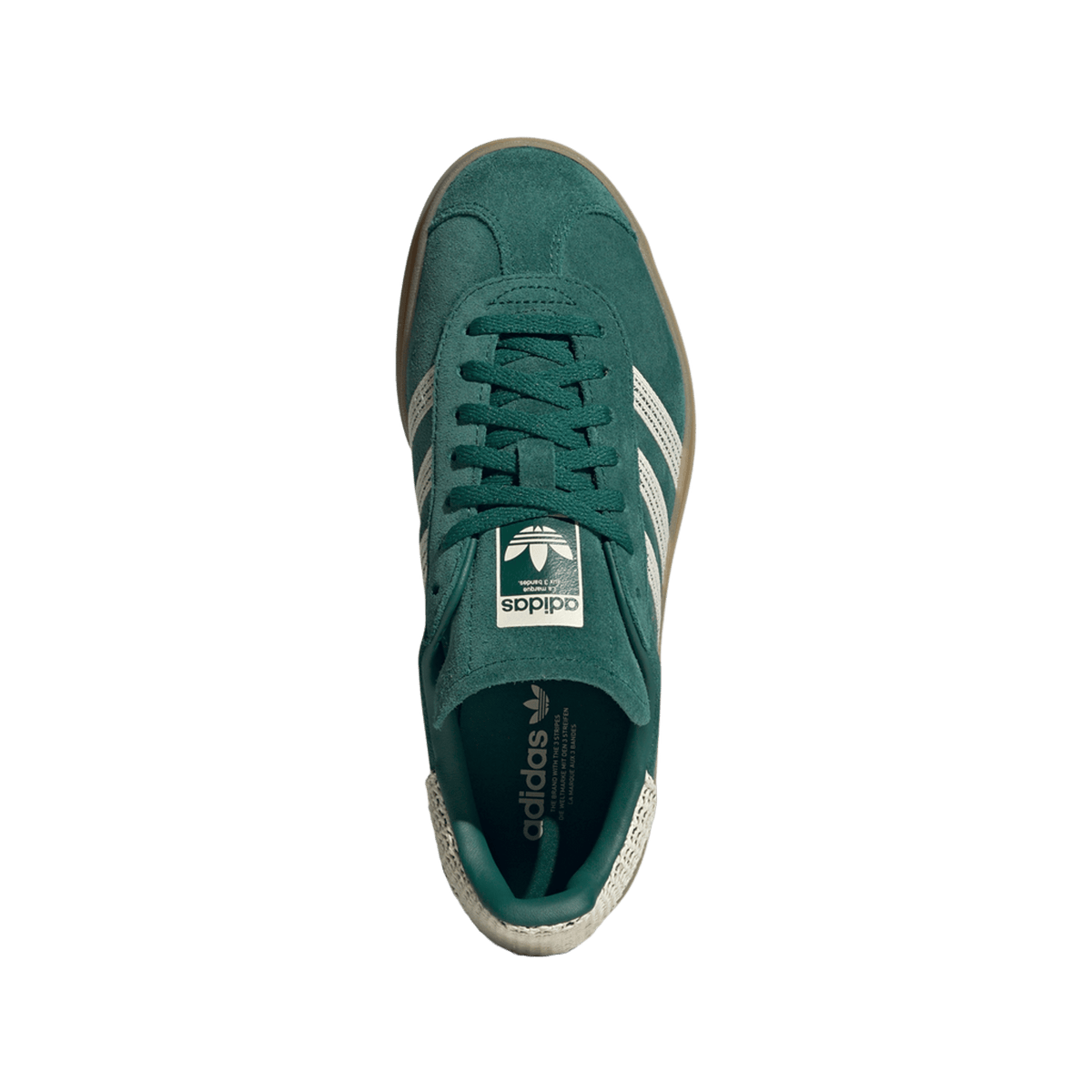 adidas Gazelle Bold Collegiate Green White Gold (Women's)