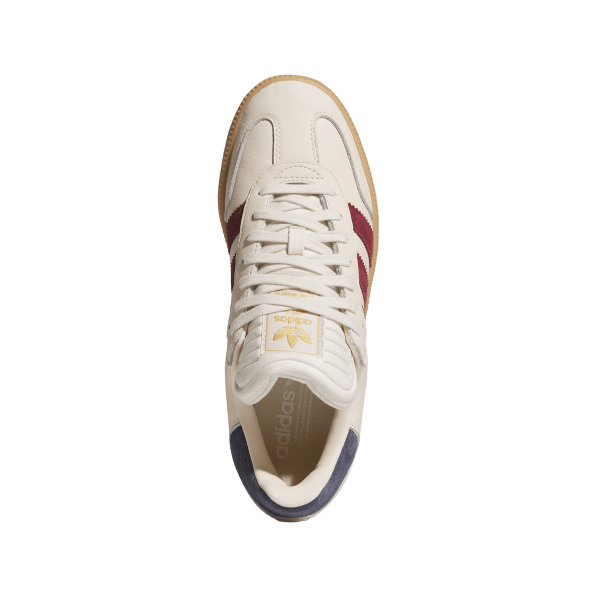 adidas Samba XLG Wonder White Shadow Red Gold Metallic