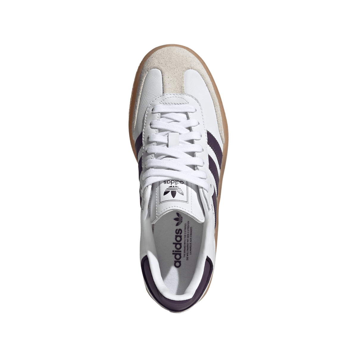 adidas Sambae White Off White Aurora Plum (Women's)