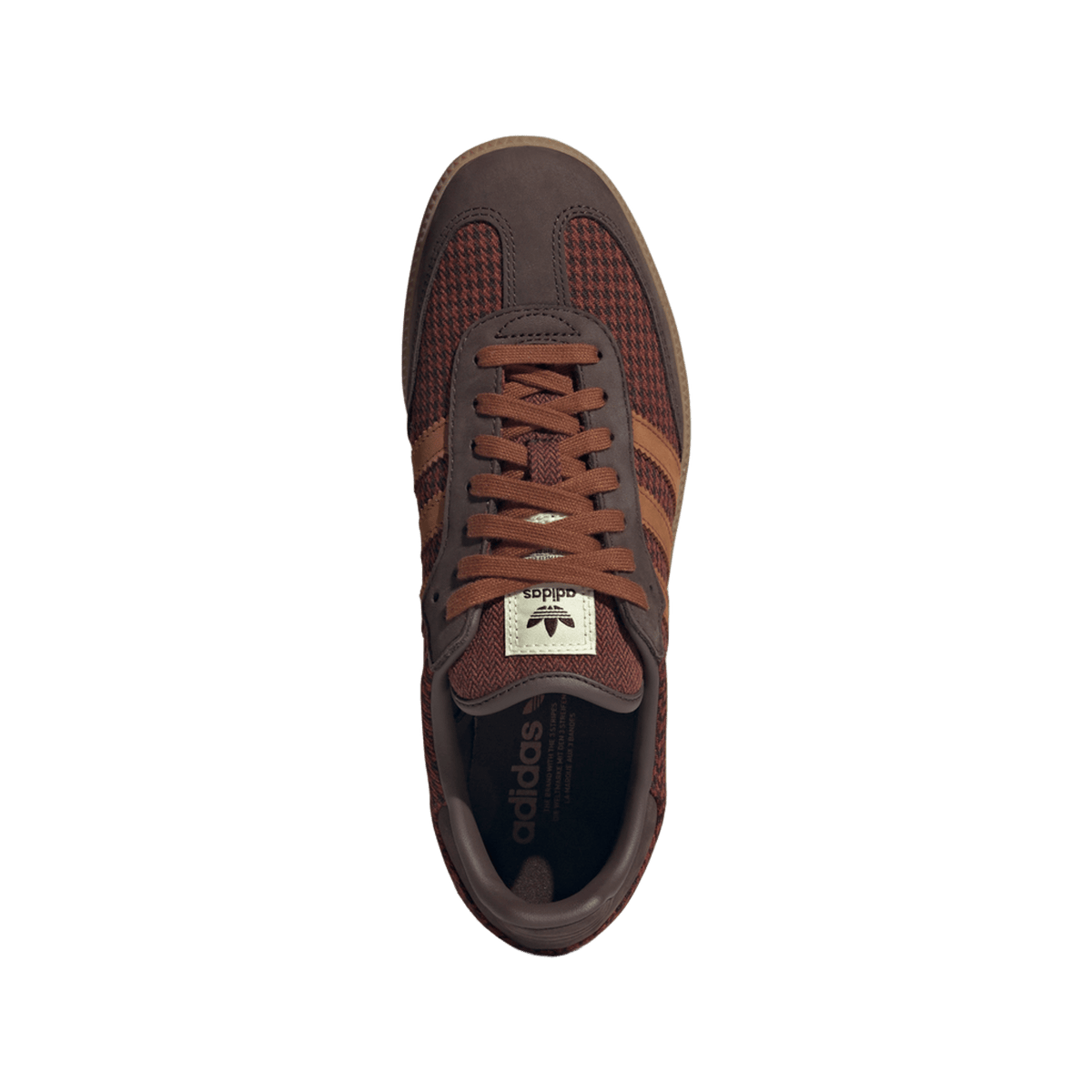 adidas Samba OG Houndstooth Aurora Coffee Burnt Sienna