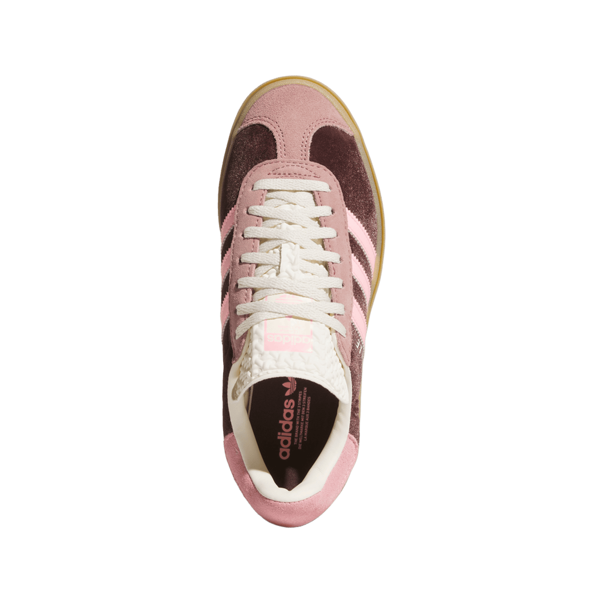 adidas Gazelle Bold Shadow Brown Warm Clay Glow Pink (Women's)