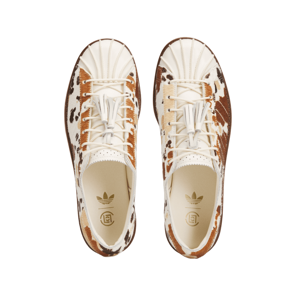 adidas Superstar Dress Shoe CLOT by Edison Chen Cow Print