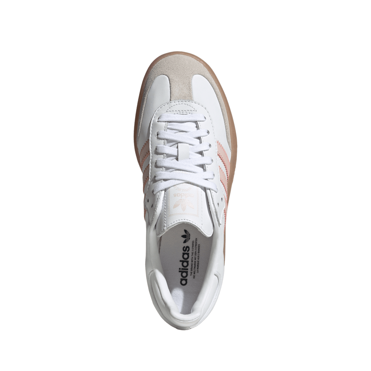 adidas Sambae White Sandy Pink Red (Women's)