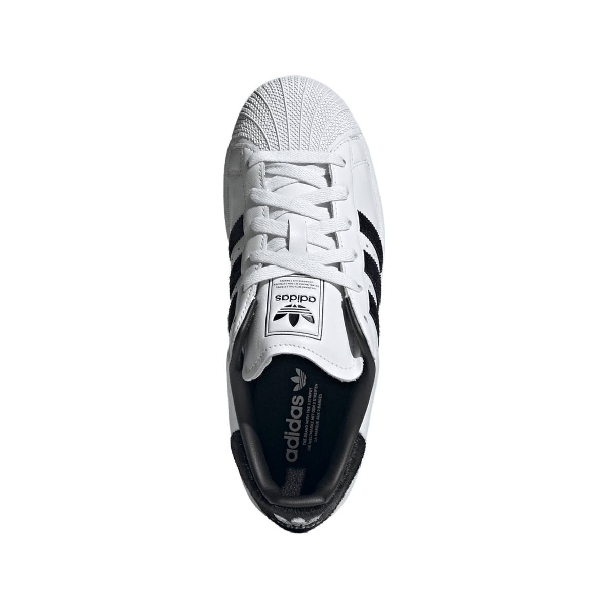 adidas Superstar II White Black Pony Hair (Women's)