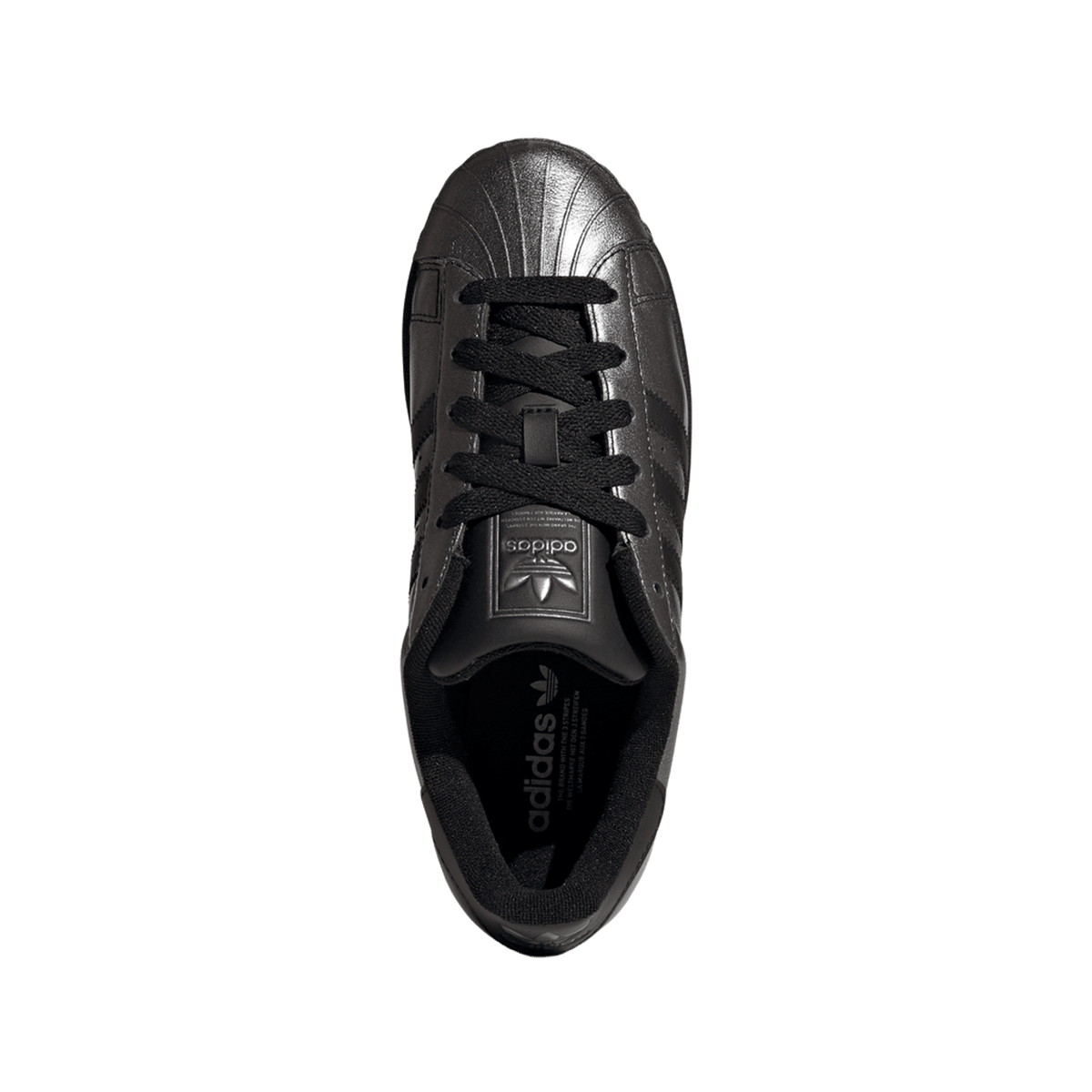 adidas Superstar II Black Iron Metallic (Women's)