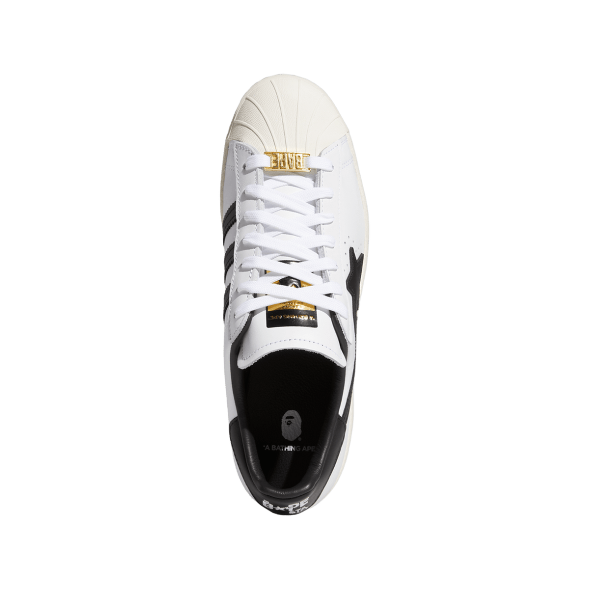 adidas Superstar 80s Bape White Black