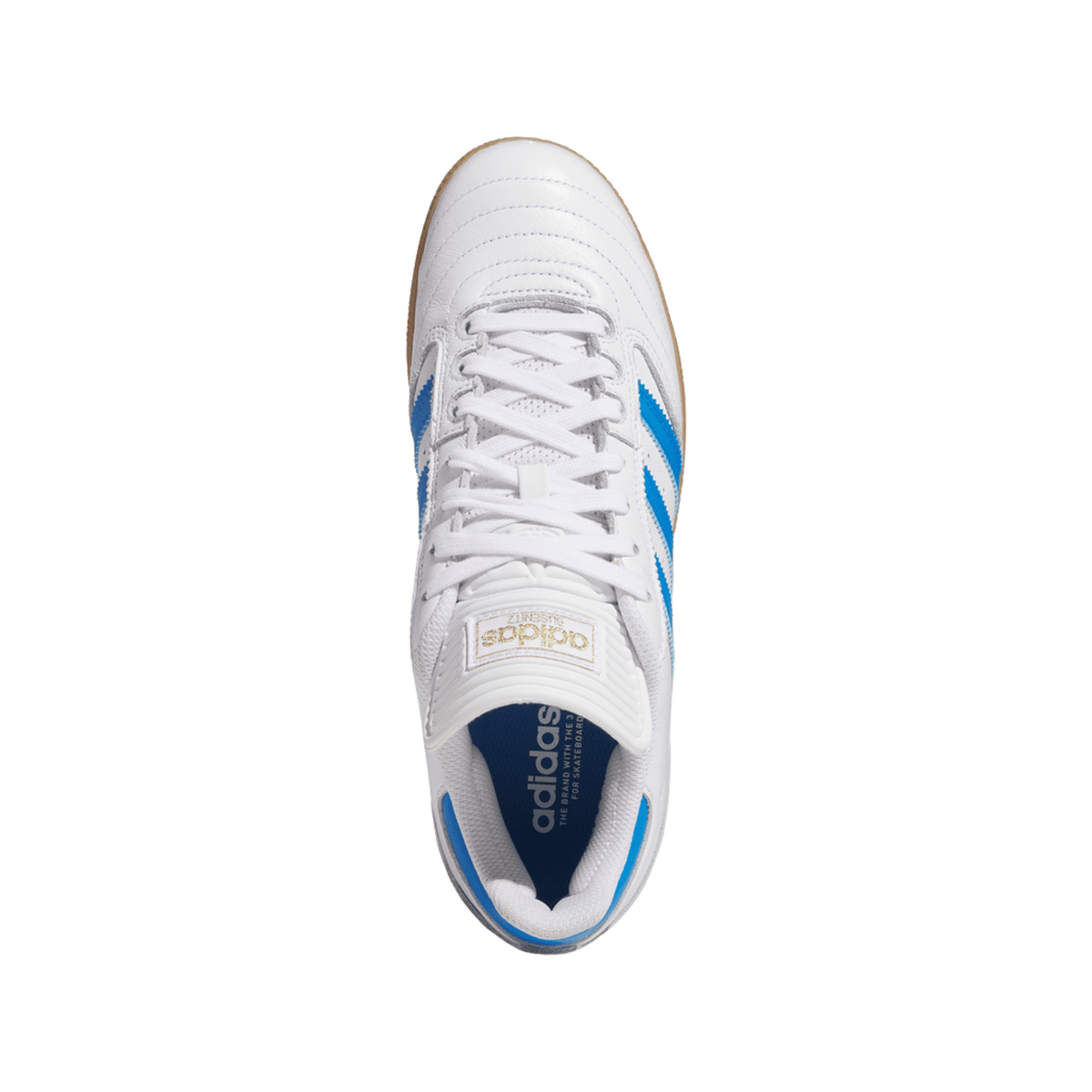 adidas Busenitz Cloud White Blue Bird Gold Metallic