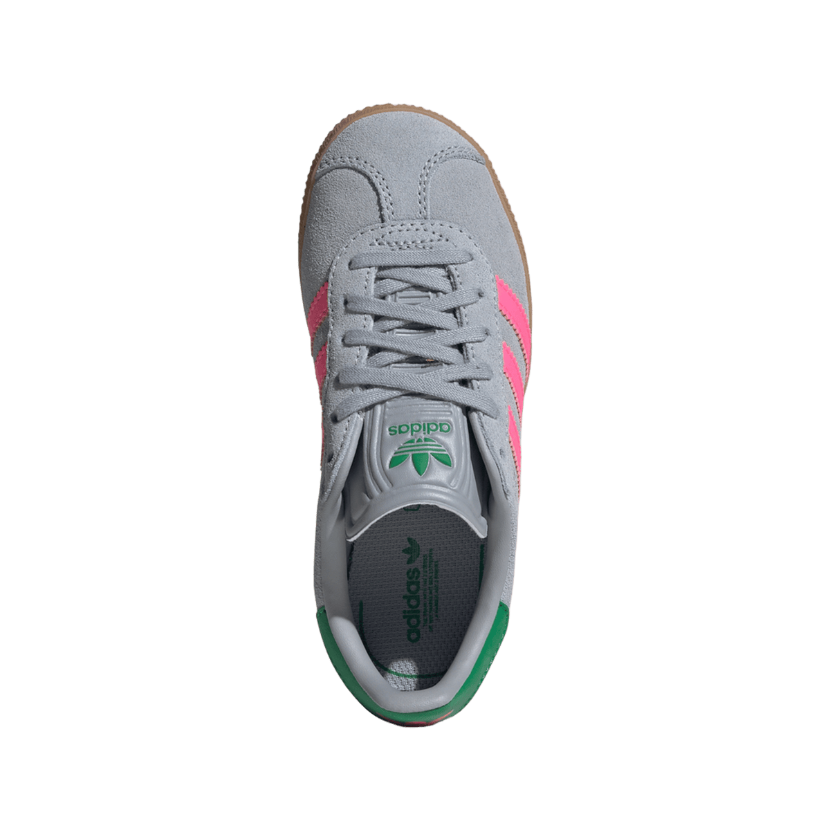 adidas Gazelle Halo Silver Lucid Pink Green (PS)