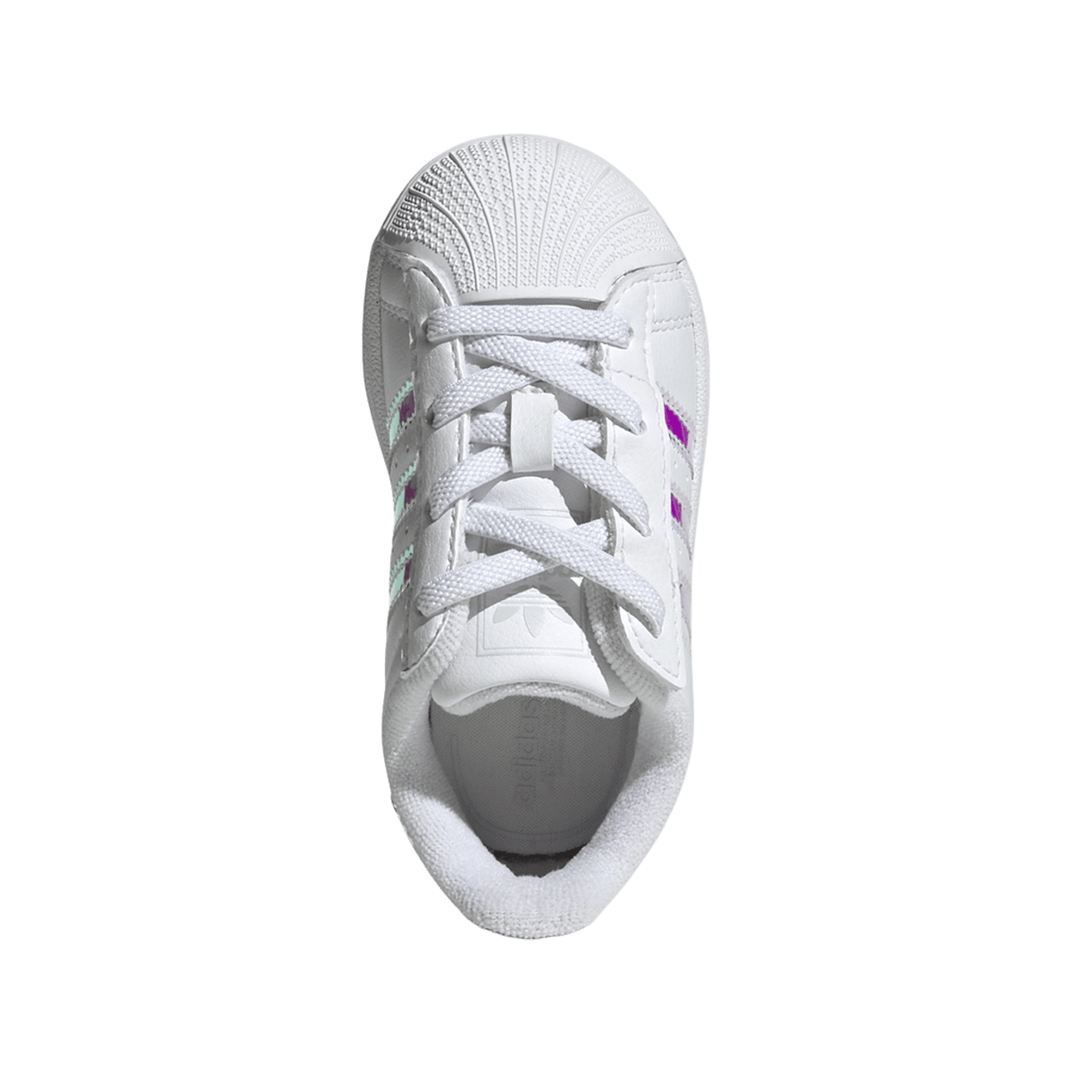 adidas Superstar II Comfort Closure White Iridescent Stripes (TD)