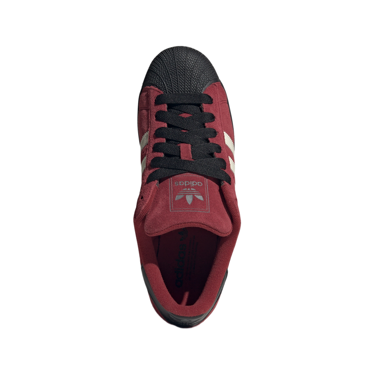 adidas Superstar II Noble Maroon Cream White