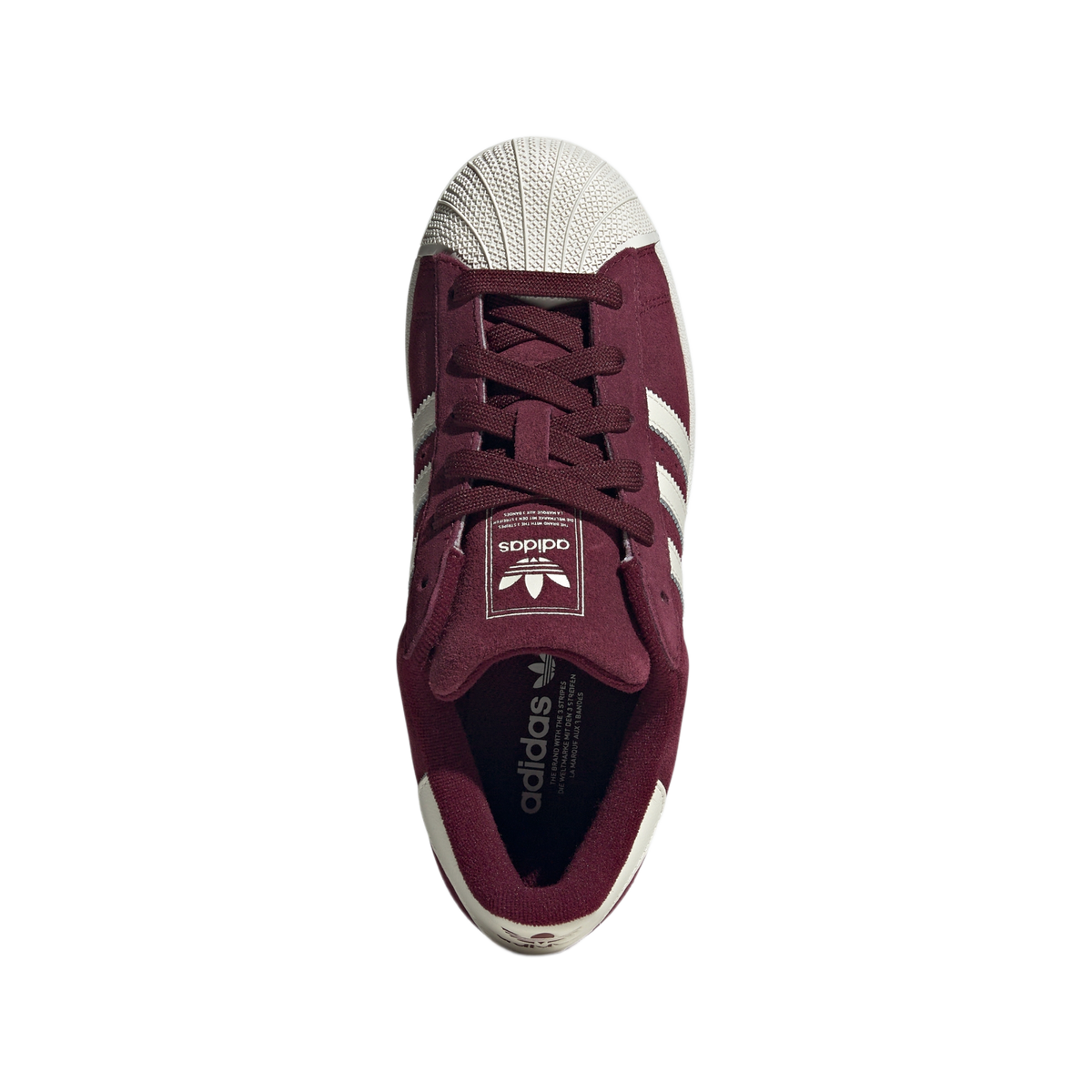 adidas Superstar Maroon Off White (Women's)