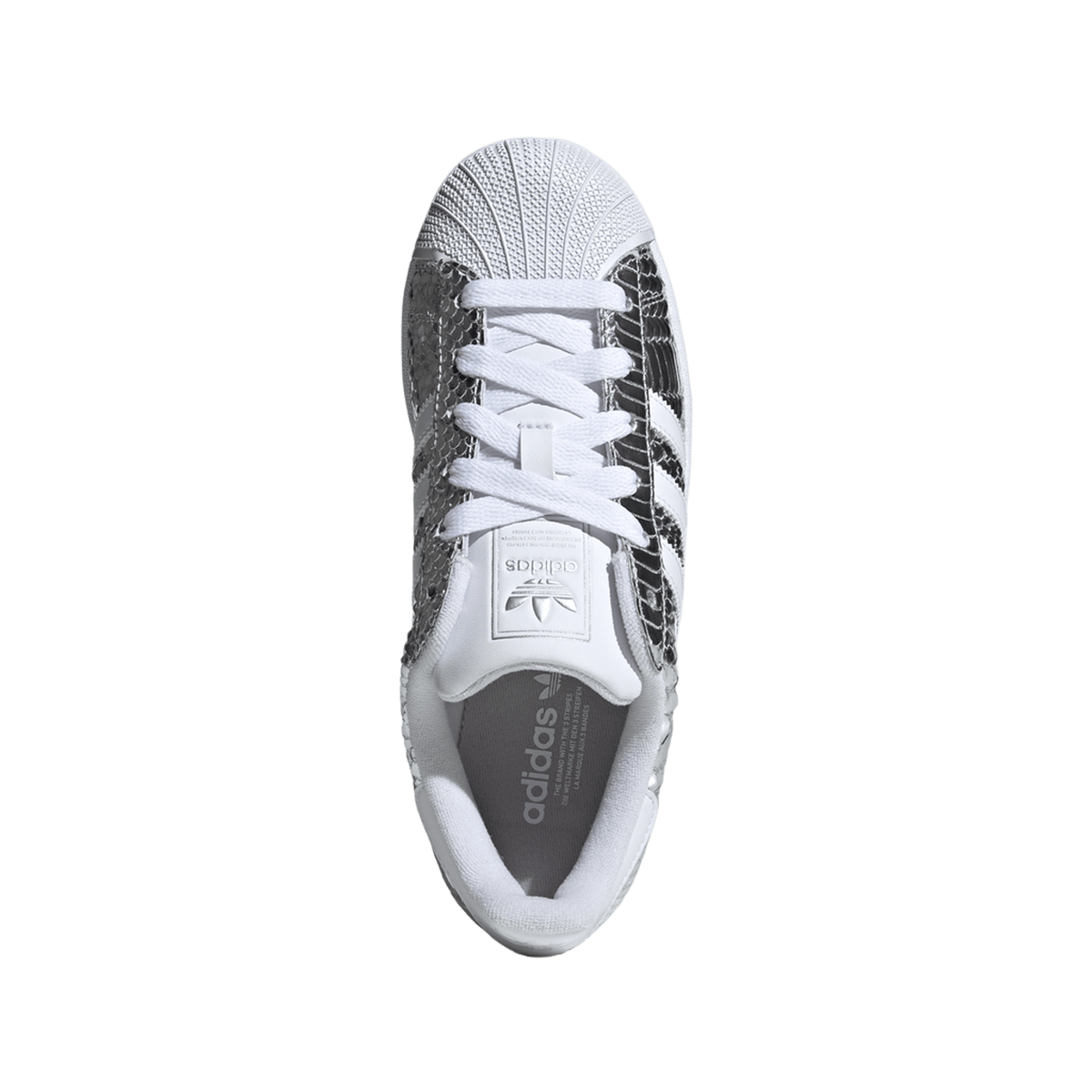 adidas Superstar II Patent Snakeskin Silver Metallic (Women's)