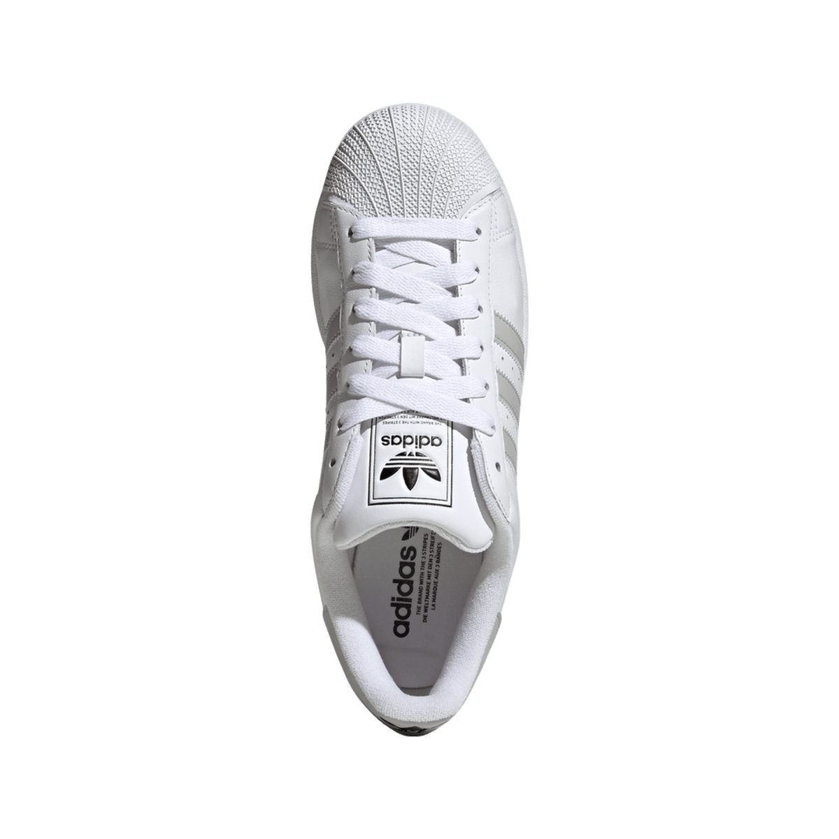 adidas Superstar II White Grey Two