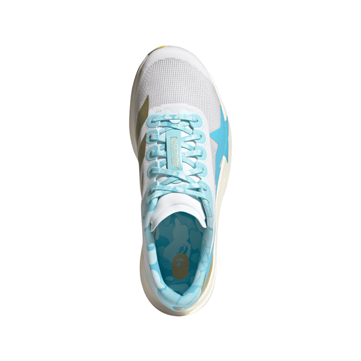 adidas Adizero Evo SL Bape Blue Pink Gold