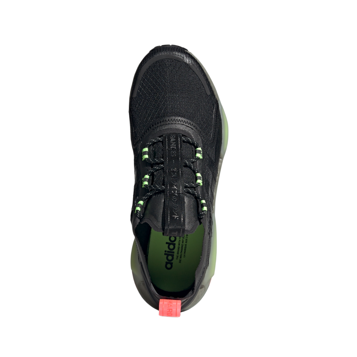 adidas NMD V3 Black Signal Green Solar Red
