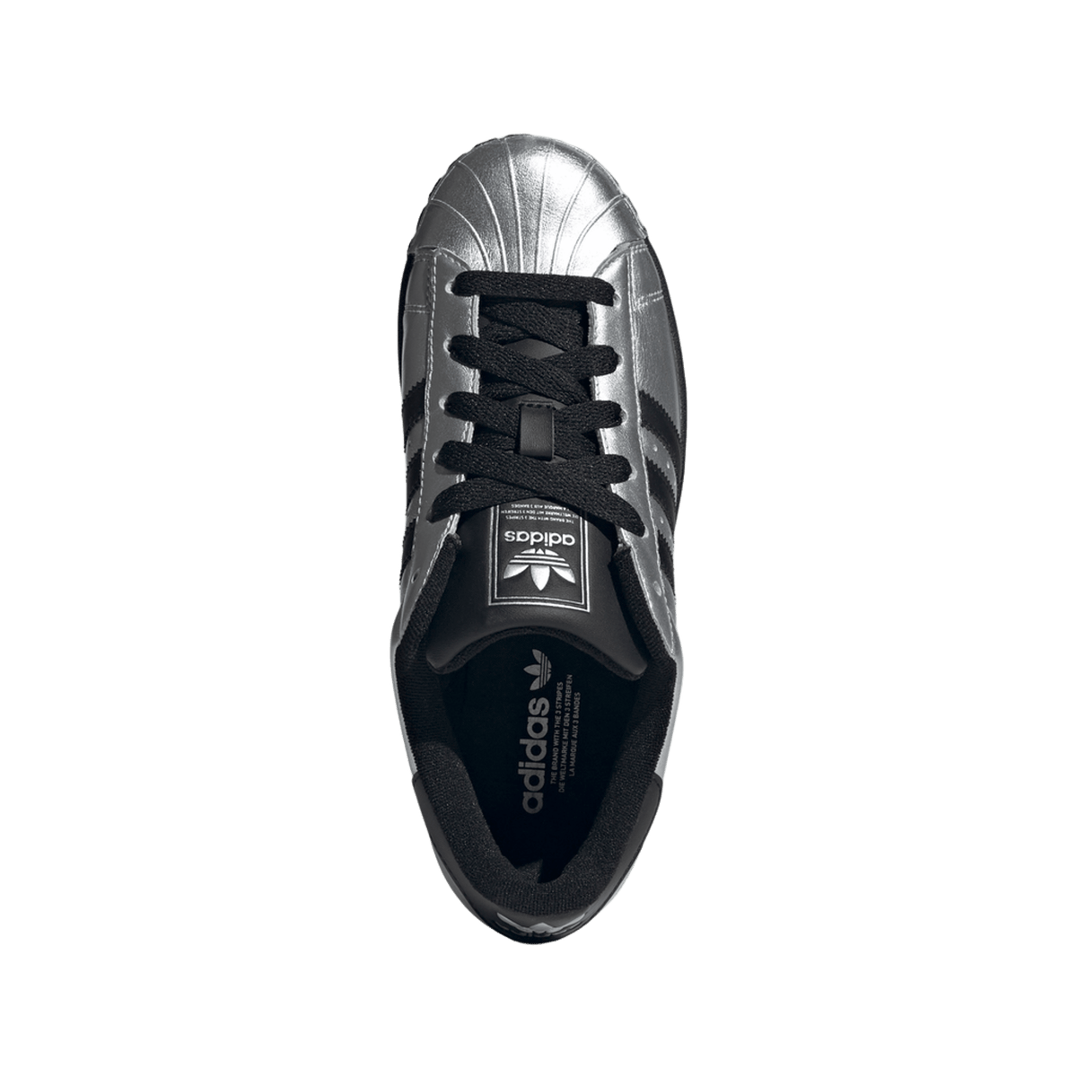 adidas Superstar II Silver Metallic Black (Women's)