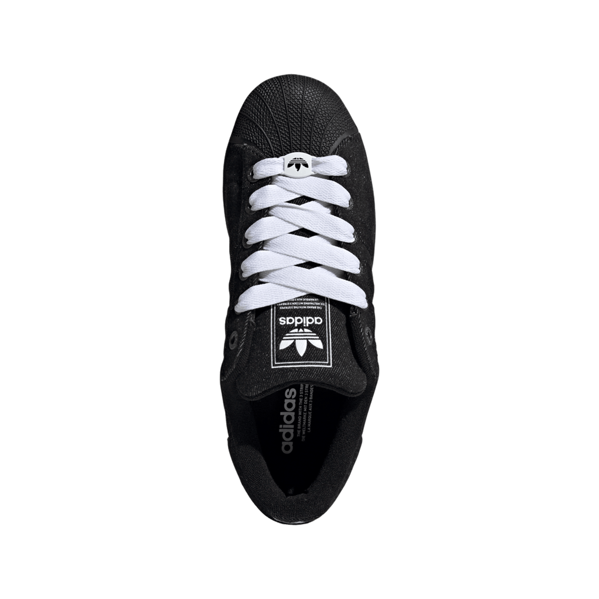 adidas Superstar II Black Denim