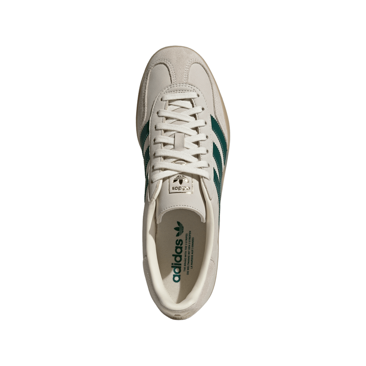 adidas Gazelle Indoor Cream White Green Gum