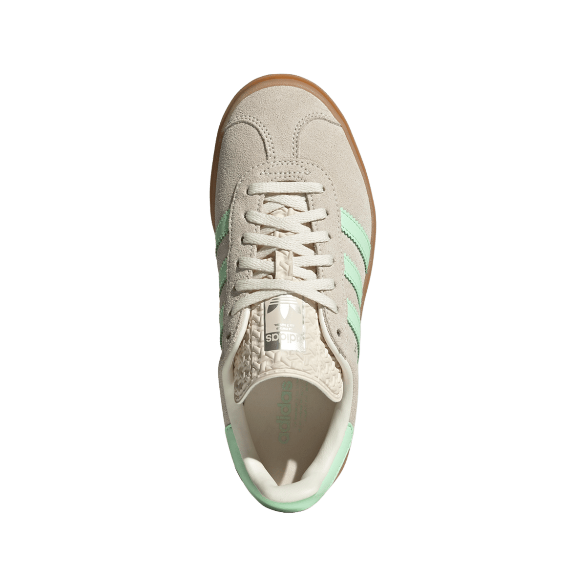 adidas Gazelle Bold Wonder White Semi Green Spark (GS)