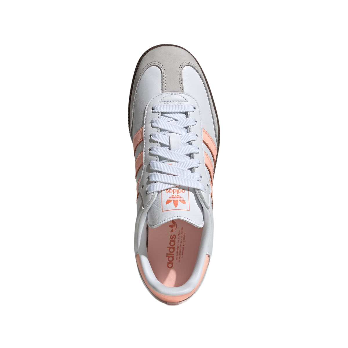 adidas Samba OG Cloud White Clear Orange Semi Coral (Women's)