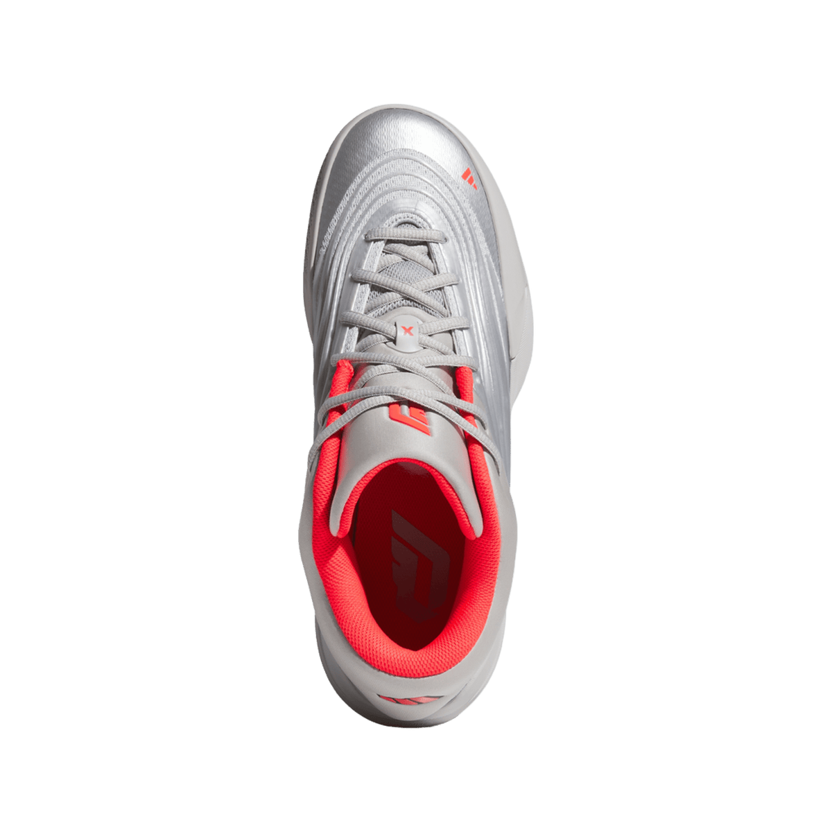 adidas Dame 10 Silver Metallic Lucid Red