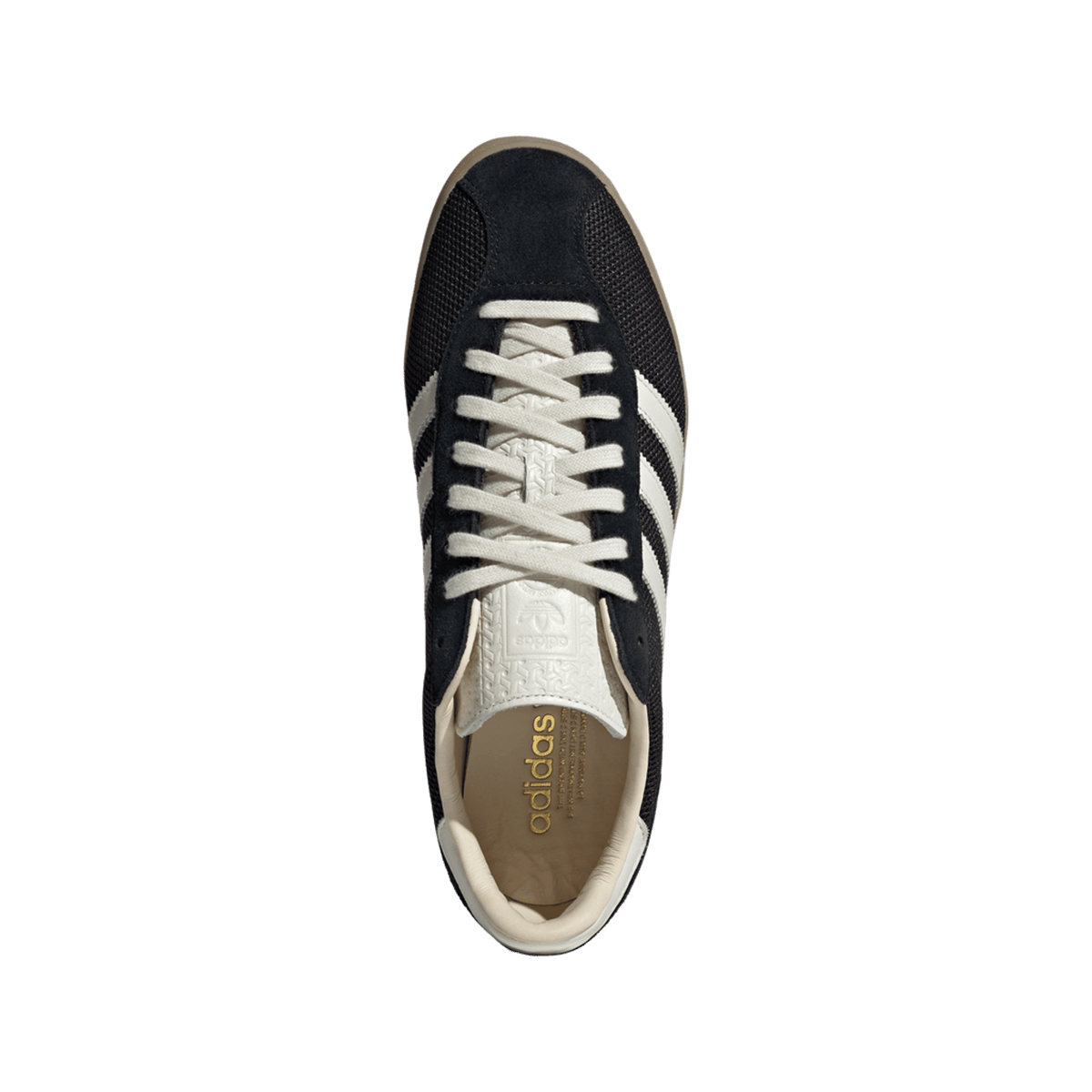 adidas Gazelle Indoor Pro Core Black Off White Warm Sandstone