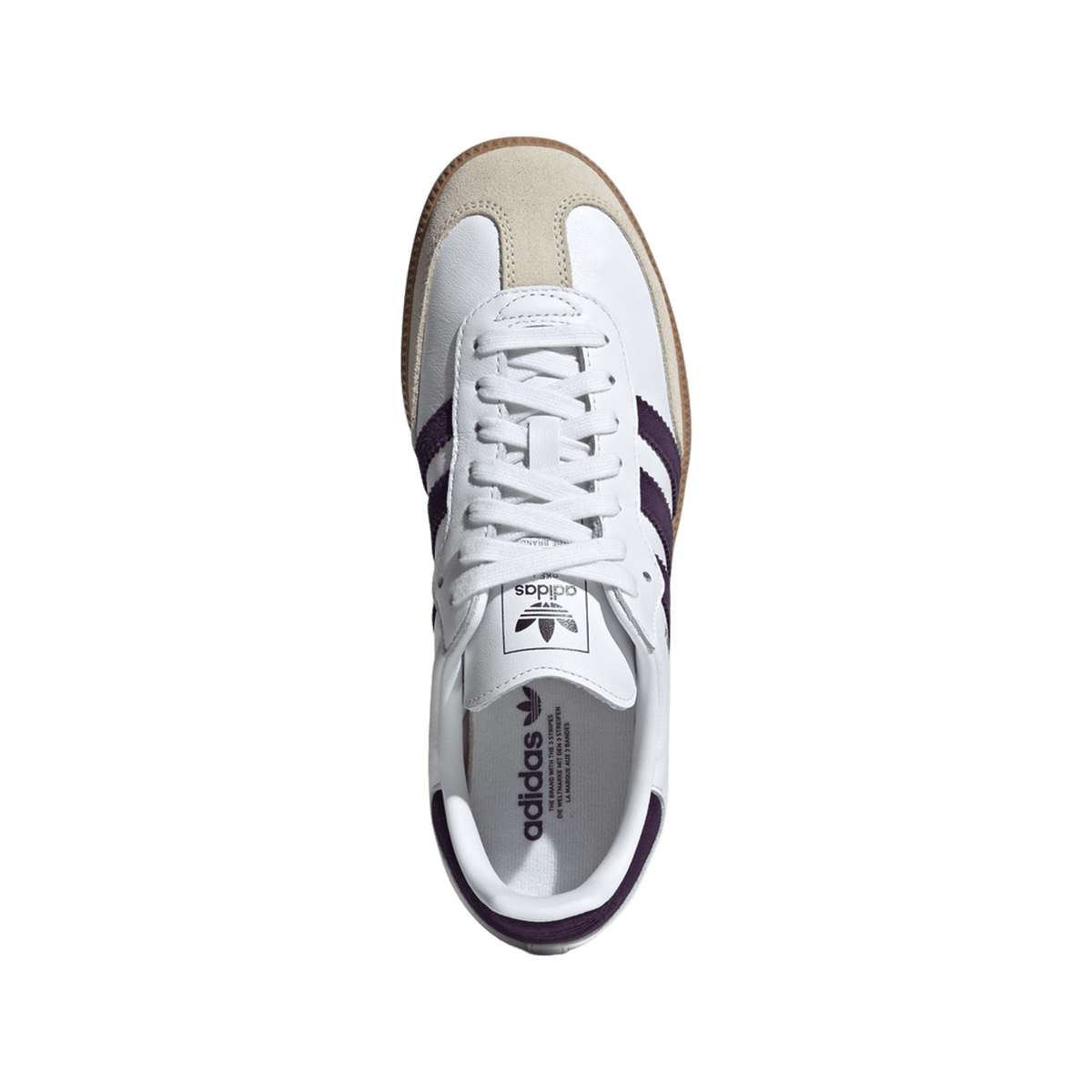adidas Samba OG White Alumina Aurora Plum (Women's)