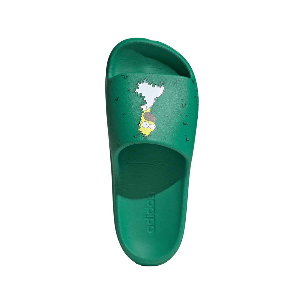 adidas Adilette Lumia Slides The Simpsons Court Green