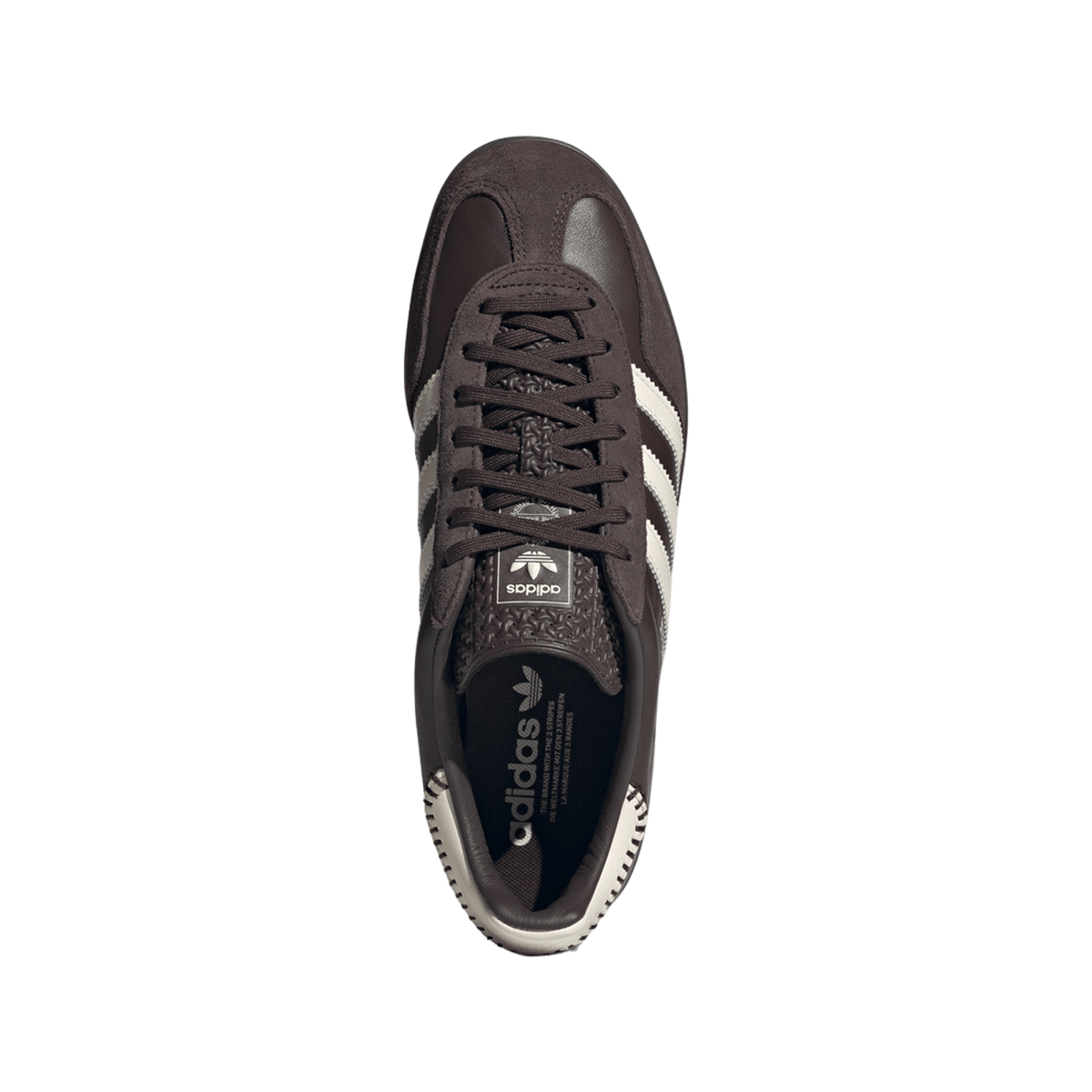 adidas Gazelle Indoor Dark Brown Wonder White