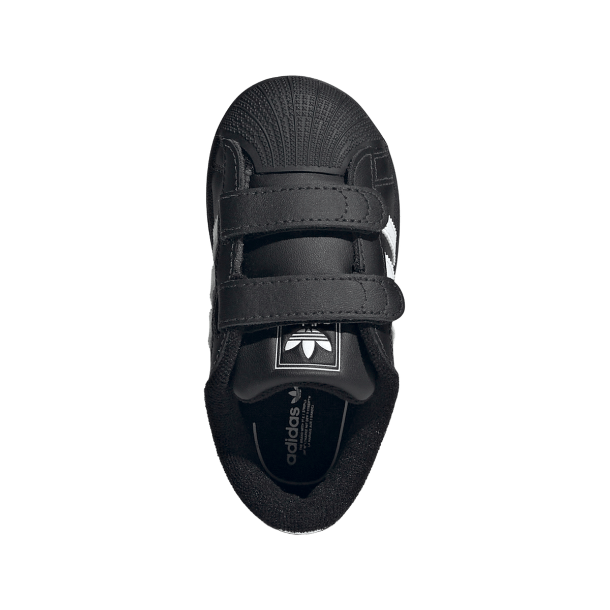 adidas Superstar II Comfort Closure Black Cloud (TD)