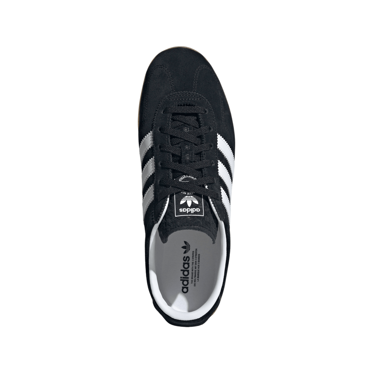 adidas Gazelle Lo Pro Black White Gum (Women's)