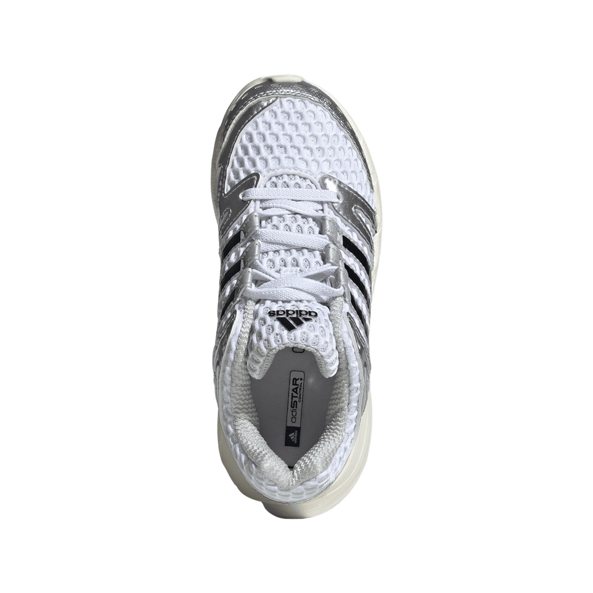 adidas Adistar Control 5 Elastic Lace White Silver Metallic Grey (PS)