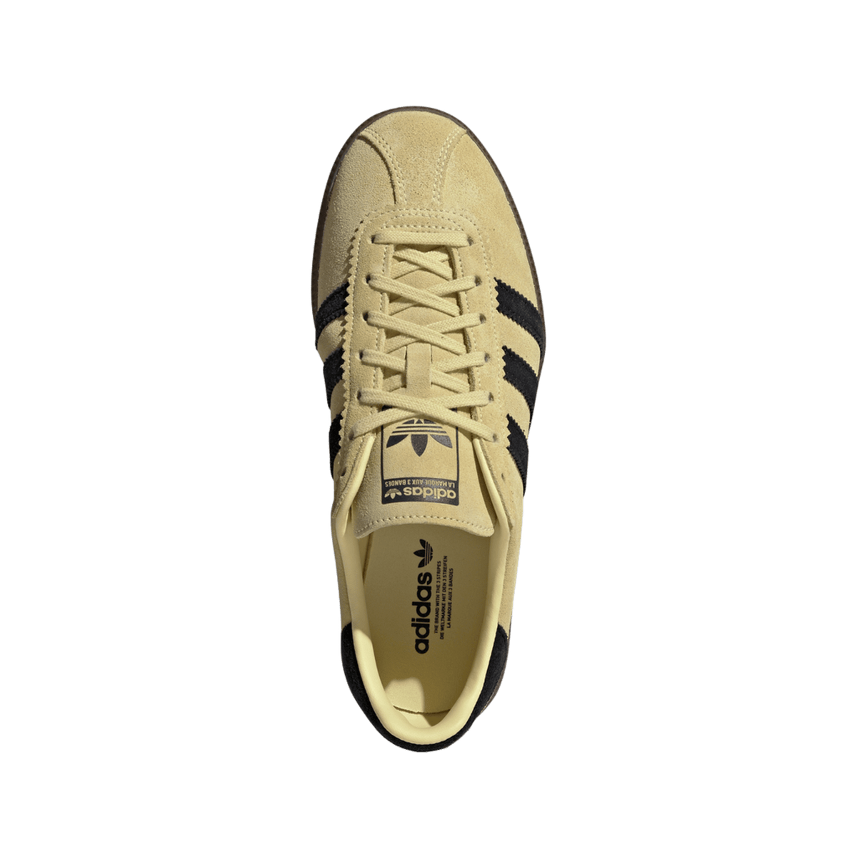 adidas Bermuda Powder Yellow Black (Women's)