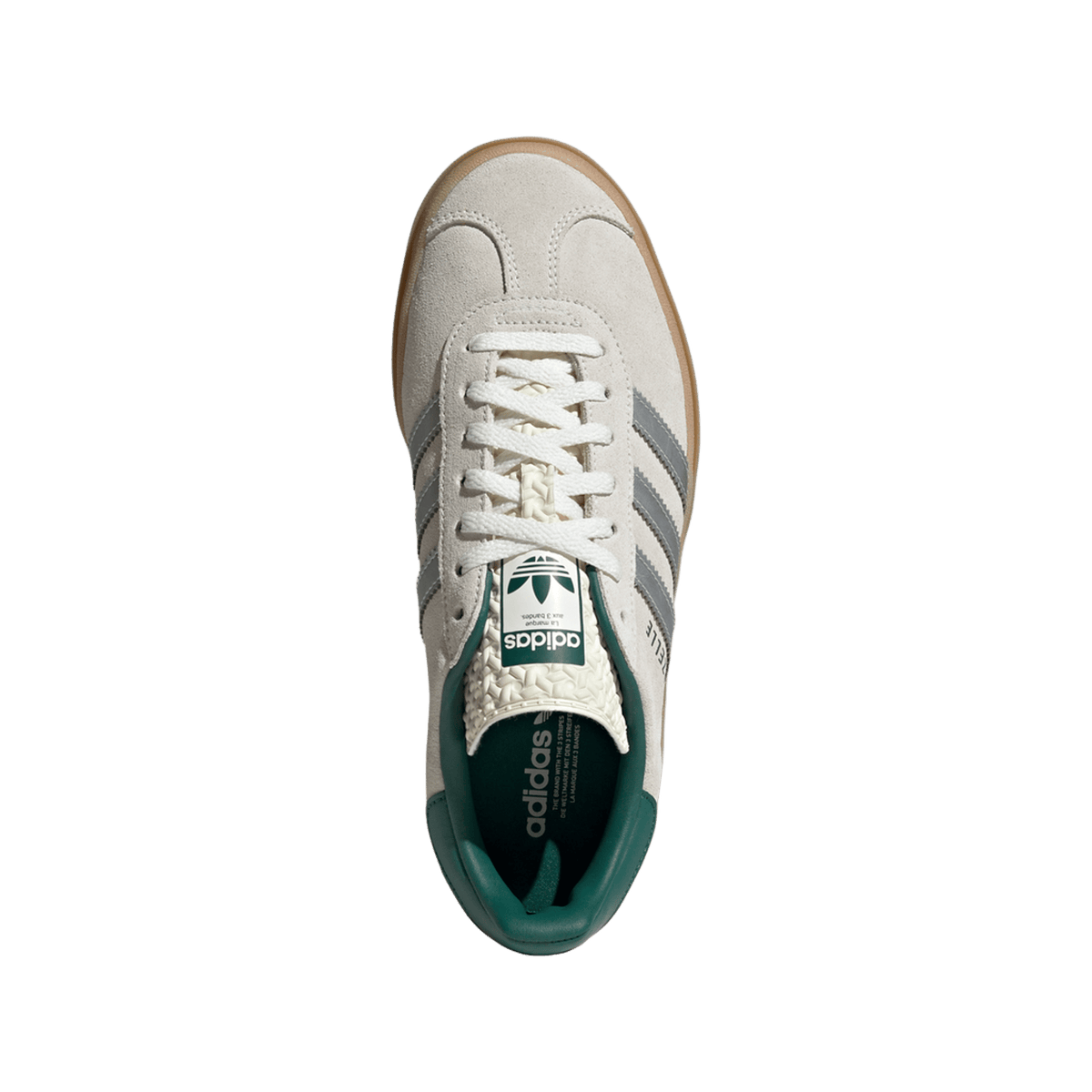 adidas Gazelle Bold Off White Collegiate Green (Women's)