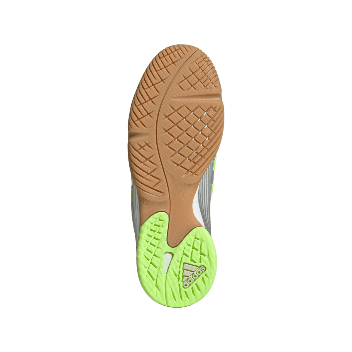 adidas Predator Sala Silver Metallic Signal Green (Women's)