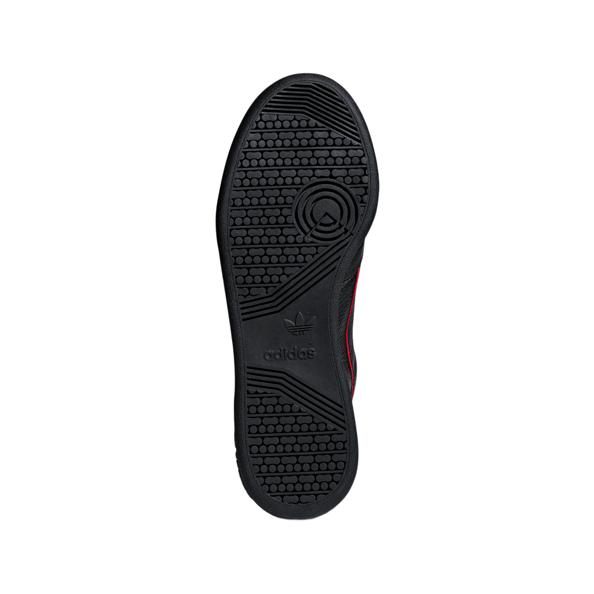 adidas Continental 80 Black Scarlet Red