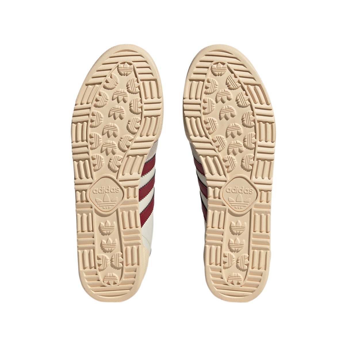 adidas Jeans Chalk White Collegiate Burgundy