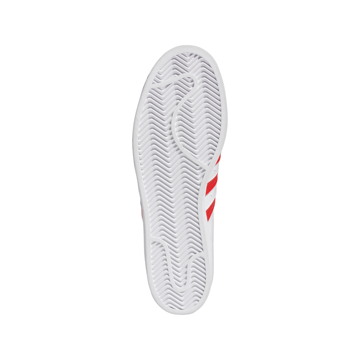 adidas Superstar Cloud White Vivid Red