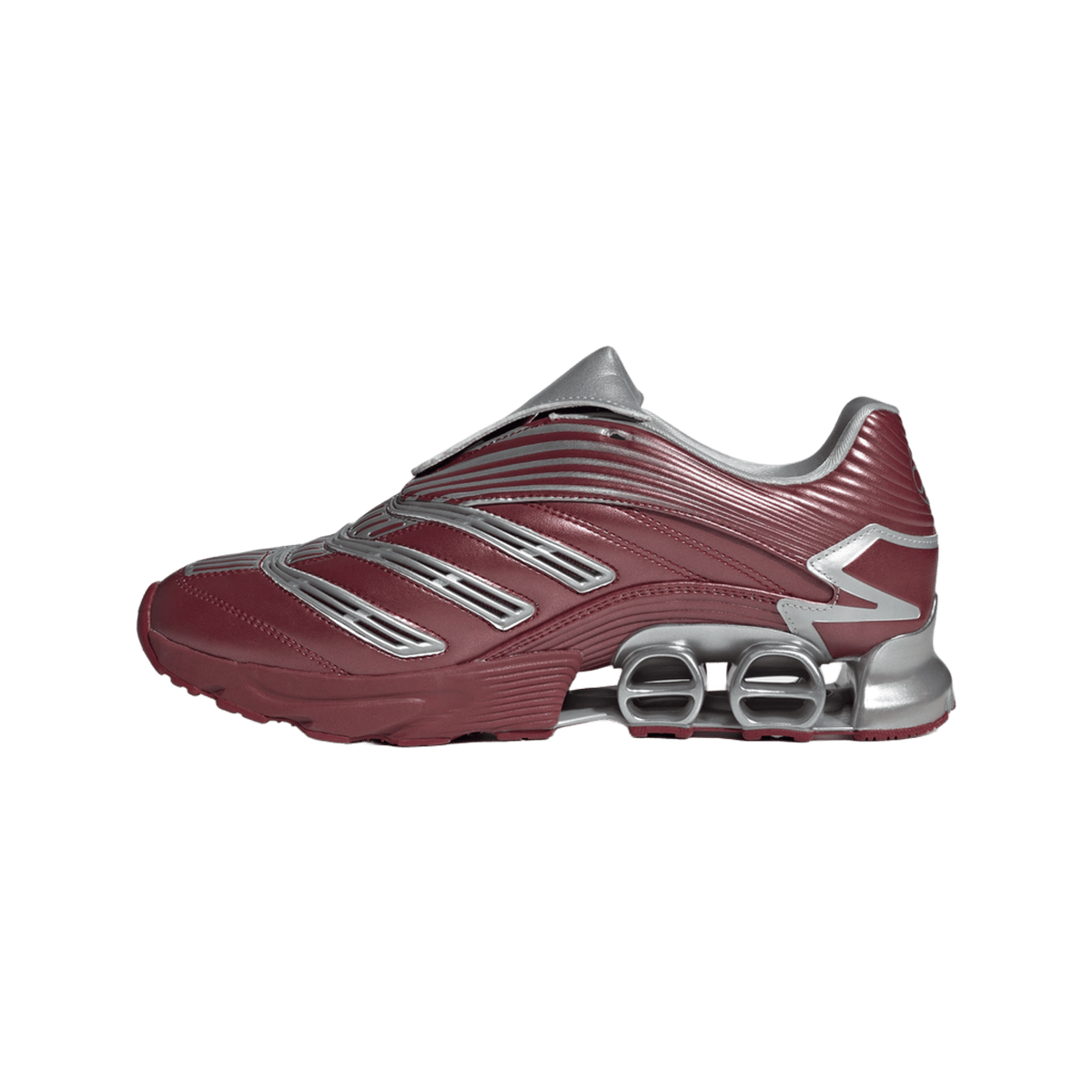 adidas Predator Megaride Burgundy Silver Metallic