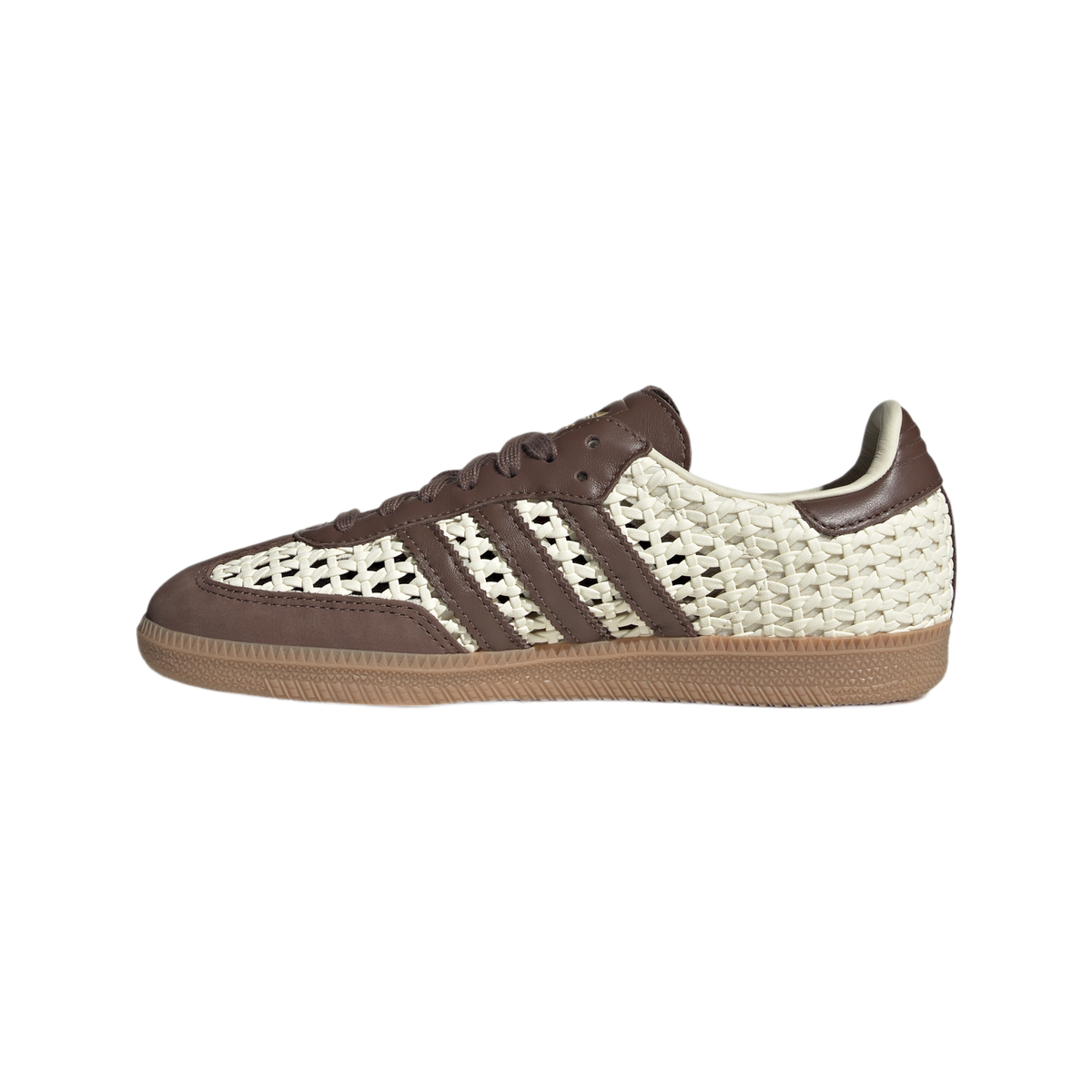 adidas Samba OG Basketweave Cream White Earth Strata (Women's)