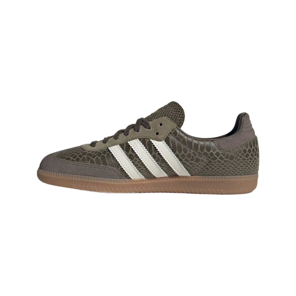 adidas Samba OG Focus Olive Snakeskin Off White
