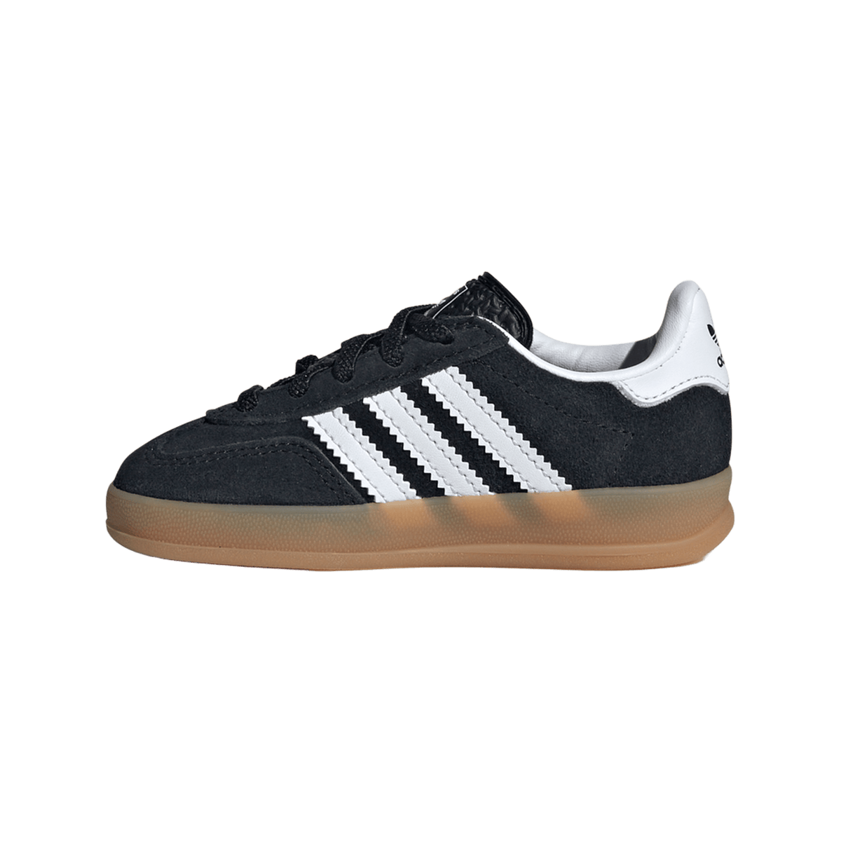 adidas Gazelle Indoor Comfort Closure Black White Gum (TD)