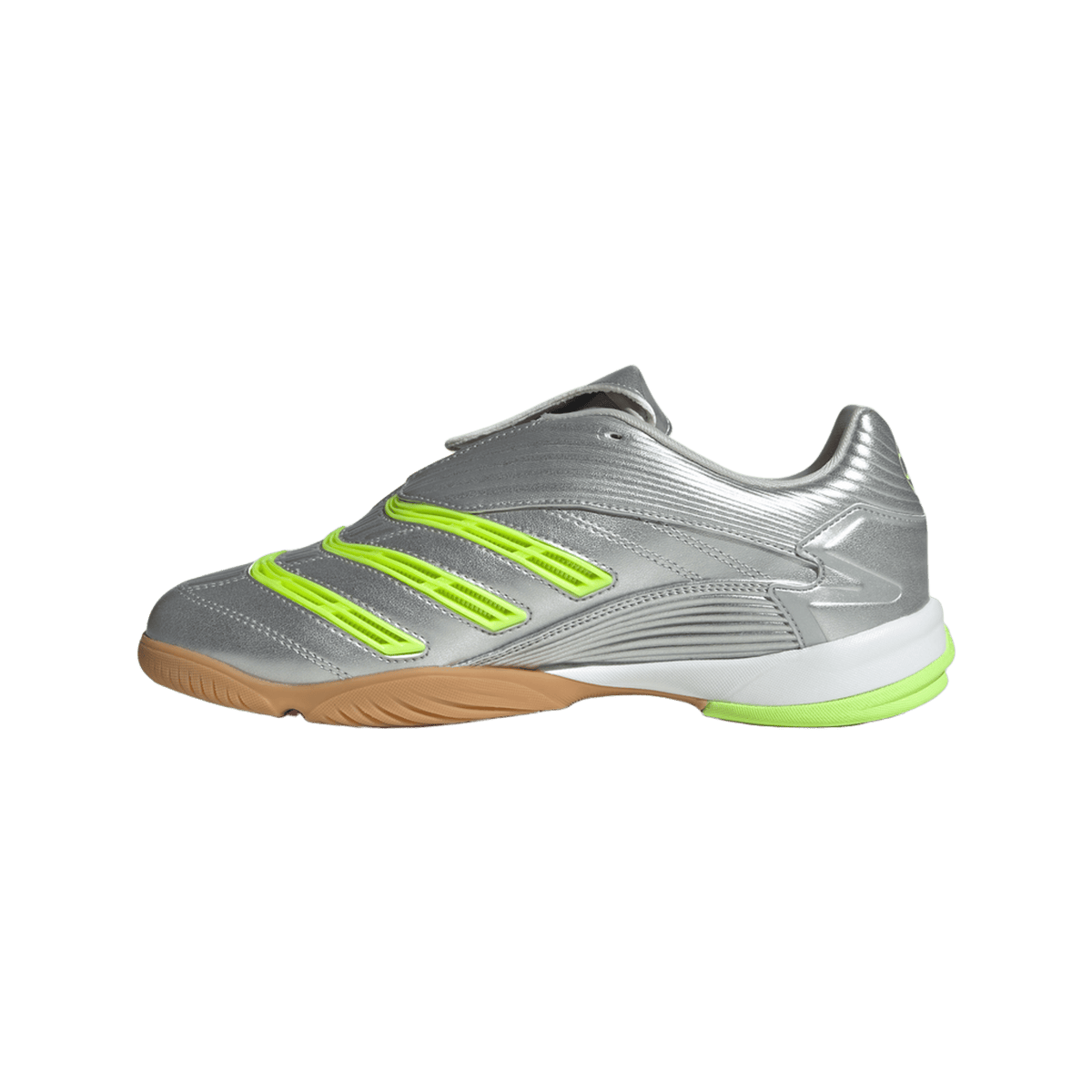adidas Predator Sala Silver Metallic Signal Green (Women's)