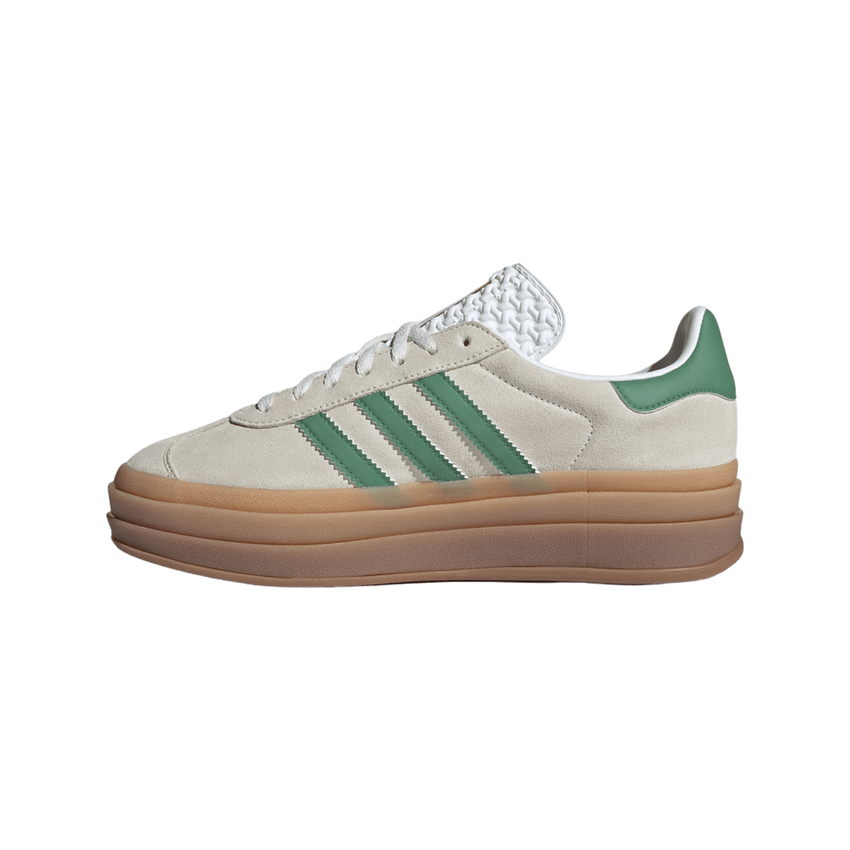 adidas Gazelle Bold Off White Preloved Green (Women's)