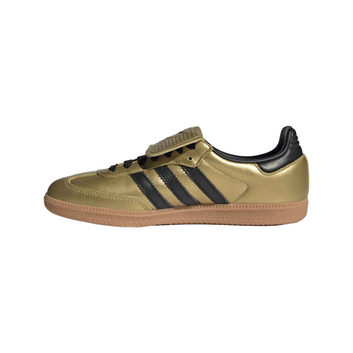 adidas Samba LT Gold Metallic Black Gum (Women's)