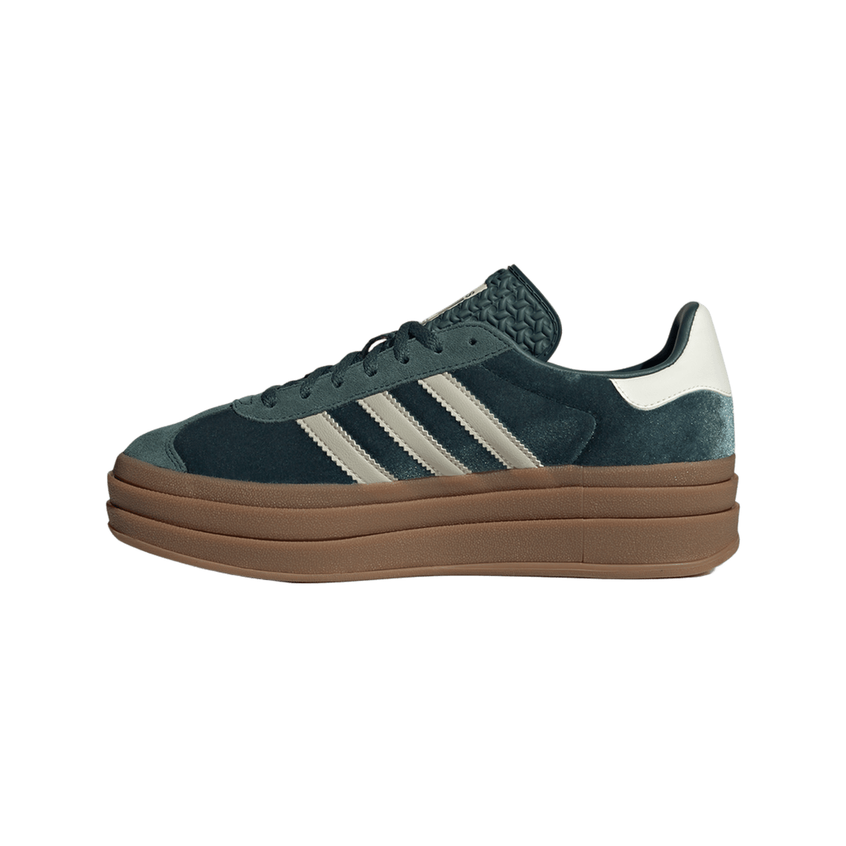 adidas Gazelle Bold Mineral Green Velvet (Women's)