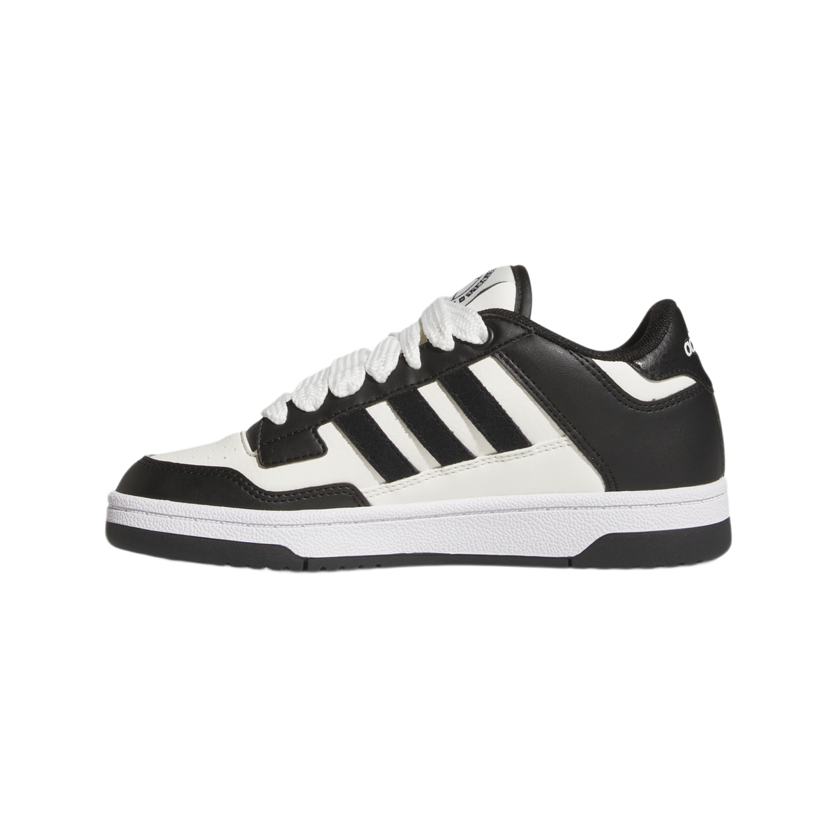 adidas Rapid Court Low Core Black Cloud White (GS)