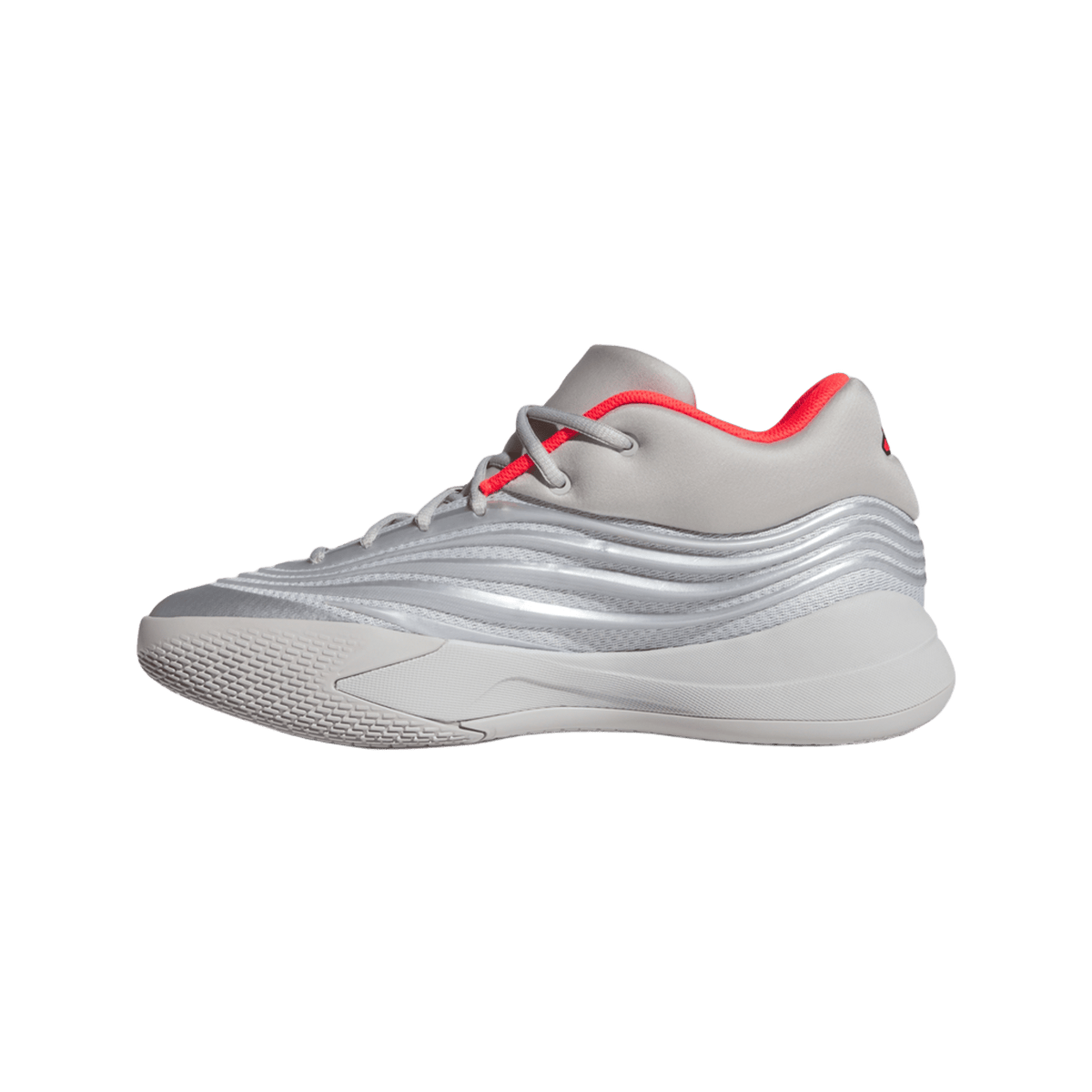 adidas Dame 10 Silver Metallic Lucid Red