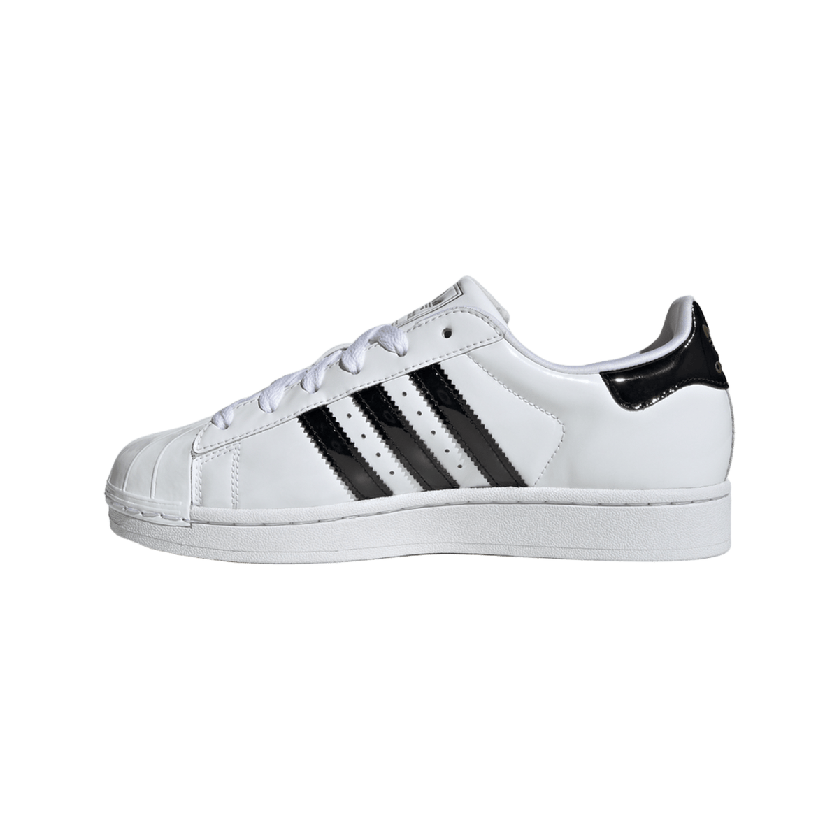 adidas Superstar II Cloud White Core Black Gold Metallic (Women's)