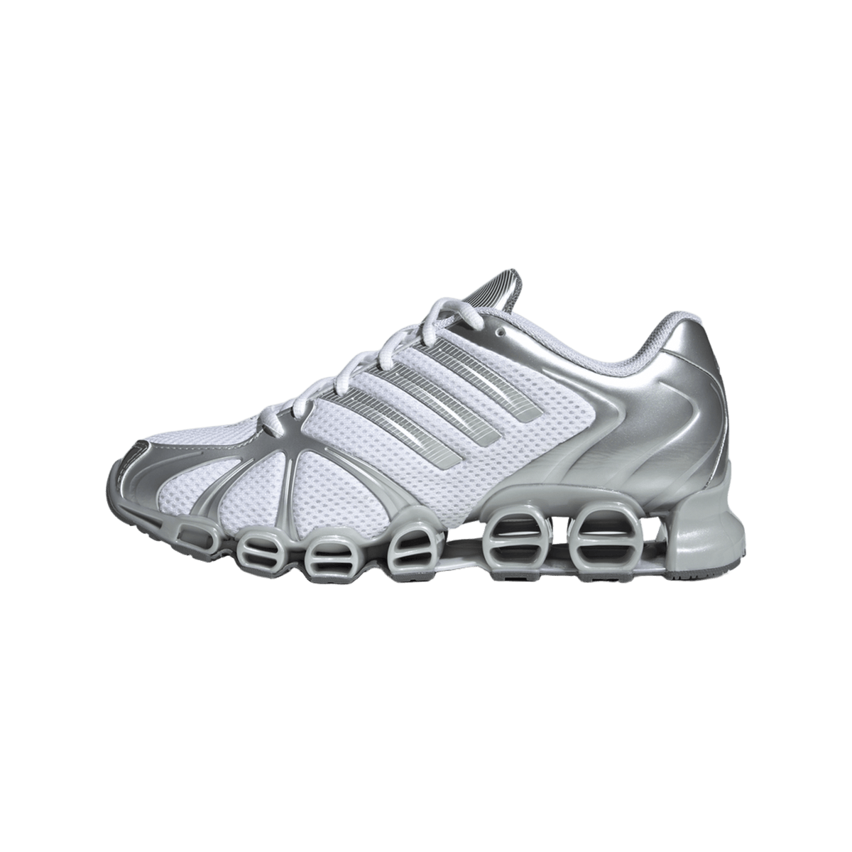 adidas Mega Ghostride Cloud White Silver Metallic Matte Silver (Women's)